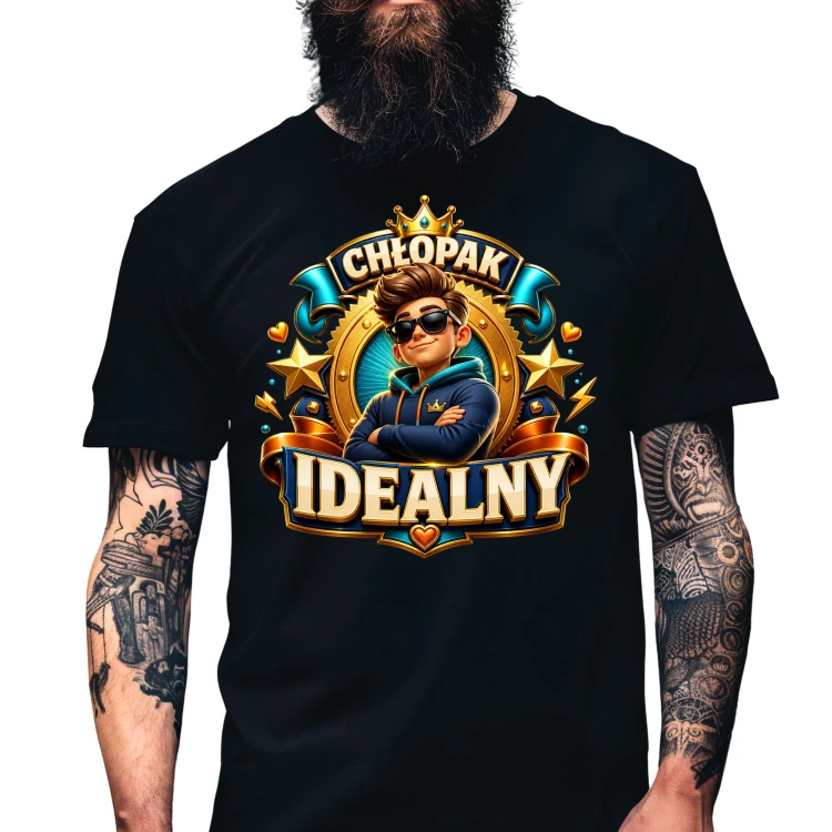 Koszulka dla chlopaka chlopak idealny