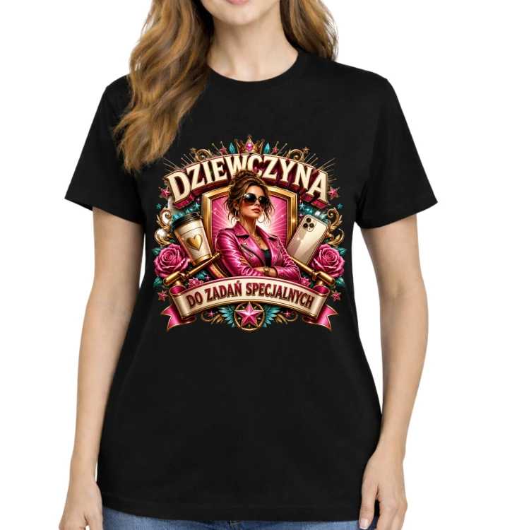 Kkoszulka dla dziewczyny dziewczyna do zadan specjalnych