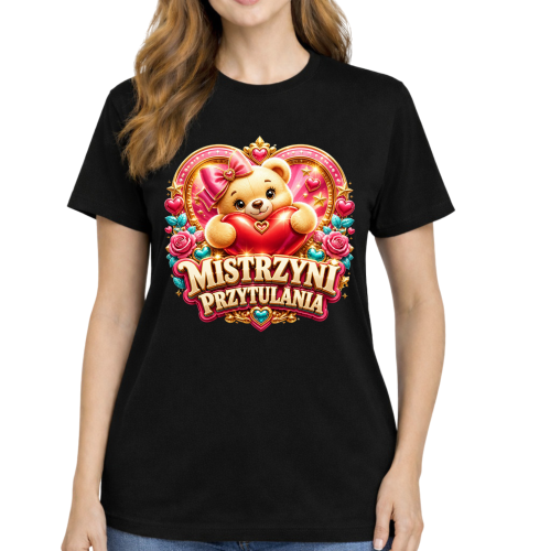 Koszulka dla dziewczyny mistrzyni przytulania