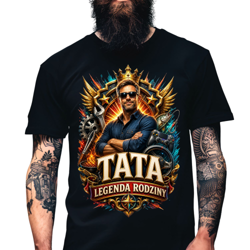 Koszulka dla taty legenda rodziny