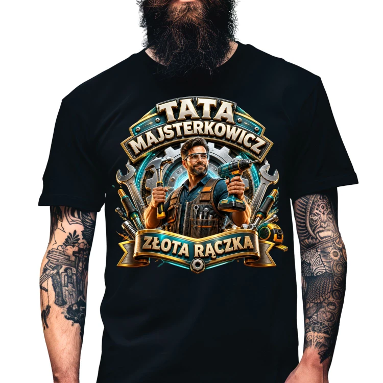 Koszulka dla taty majesterkowicz