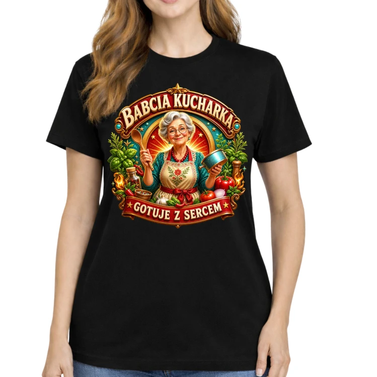 Koszulka Babcia kucharka