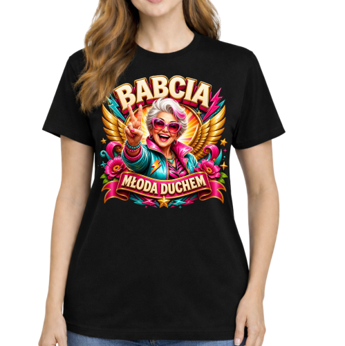 Koszulka Babcia mloda duchem