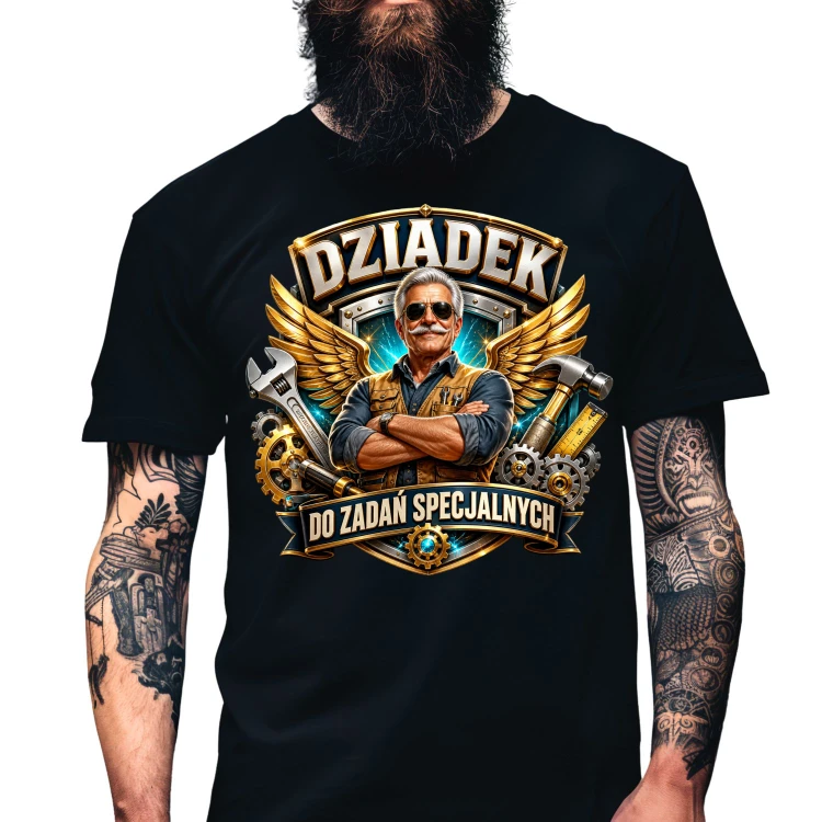 Koszulka dziadek do zadan specjalnych