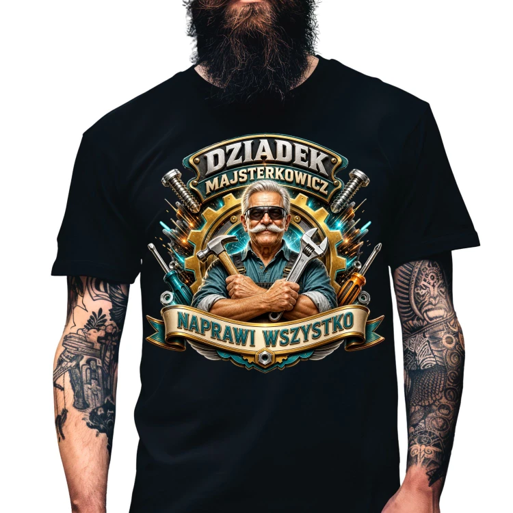 Koszulka dziadek majesterkowicz