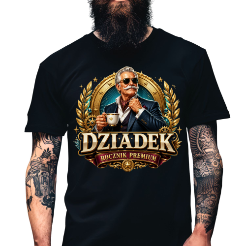 Koszulka dziadek rocznik premium