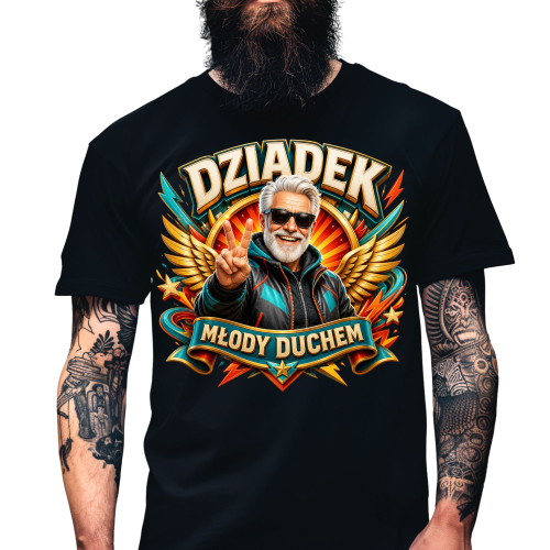 Koszulka dziadek mlody duchem