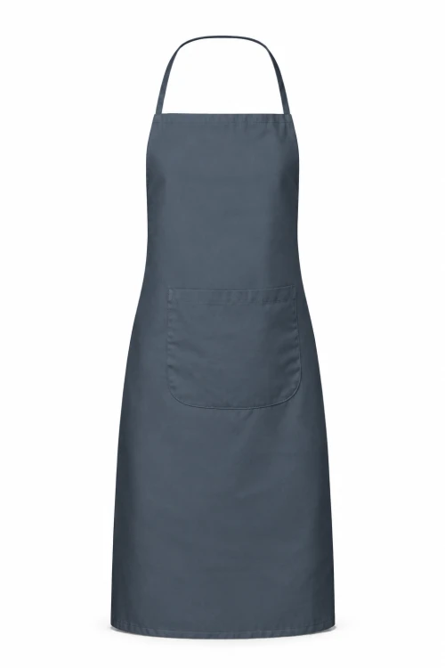 Fartuszek kuchenny gastronomiczny z kieszenienią szary mockup.png