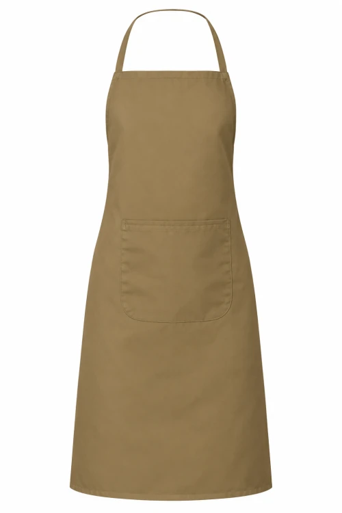 Fartuszek kuchenny gastronomiczny z kieszenienią beżowy mockup.png
