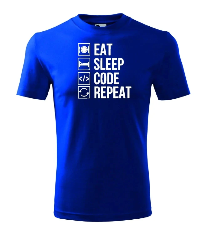 t-shirt-meski-eat-sleep-code-repeat