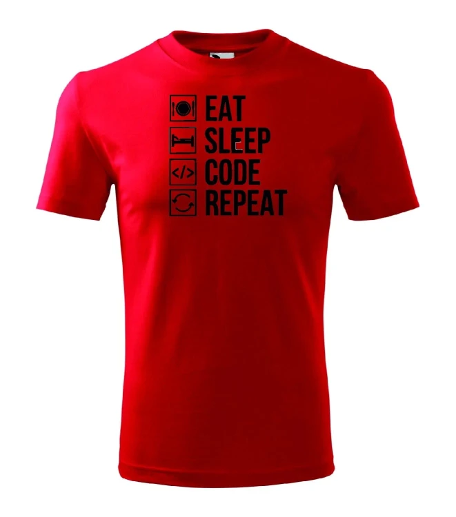 t-shirt-meski-eat-sleep-code-repeat