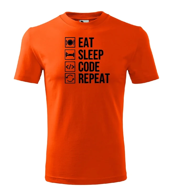 t-shirt-meski-eat-sleep-code-repeat