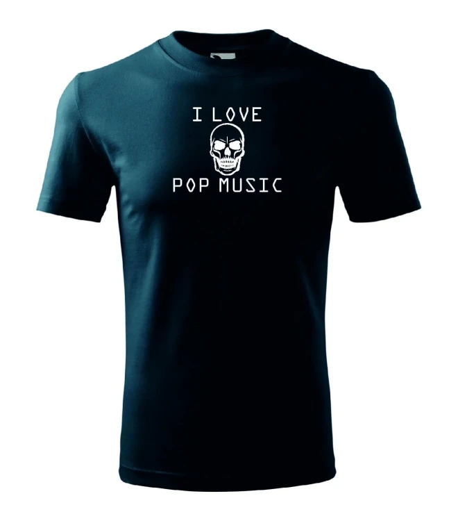 t-shirt-meski-i-love-pop-music