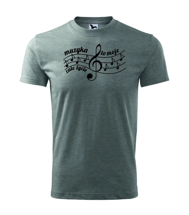t-shirt-meski-muzyka-to-moje-cae-zycie