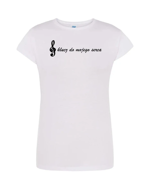 t-shirt-damski-klucz-do-mojego-serca