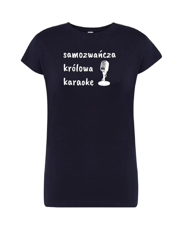 t-shirt-damski-krolowa-karaoke