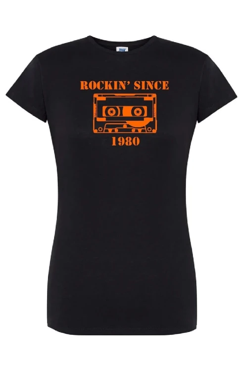 t-shirt-damski-rockin-since-1980