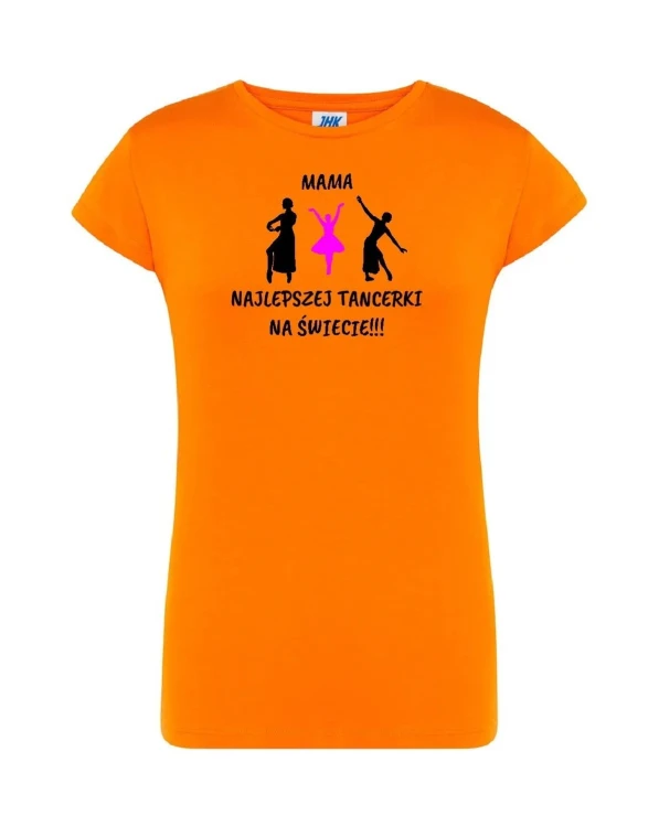 t-shirt-damski-mama-najlepszej-tancerki
