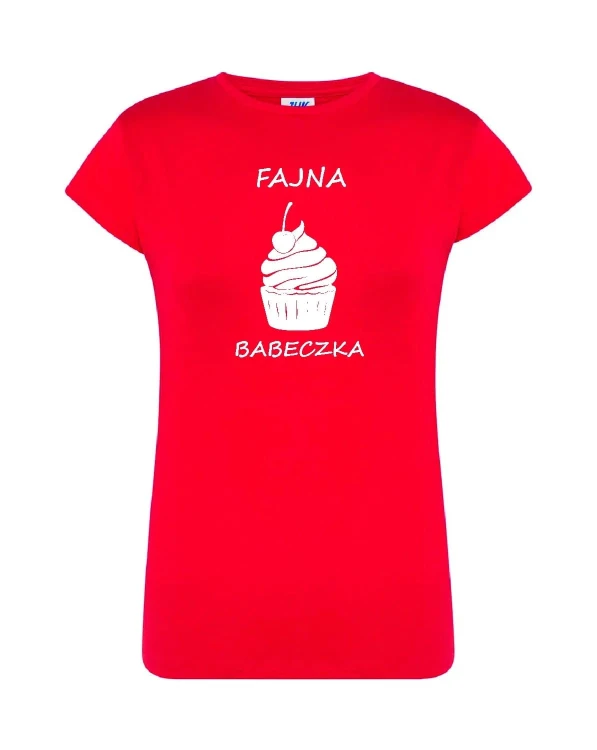 t-shirt-damski-fajna-babeczka-10-kolorow-do-wyboru