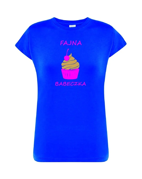 t-shirt-damski-fajna-babeczka-10-kolorow-do-wyboru