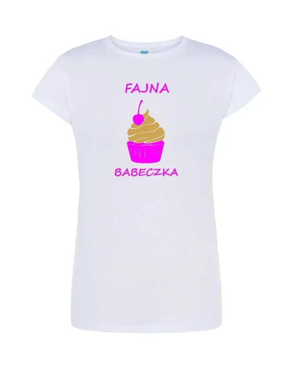 t-shirt-damski-fajna-babeczka-10-kolorow-do-wyboru