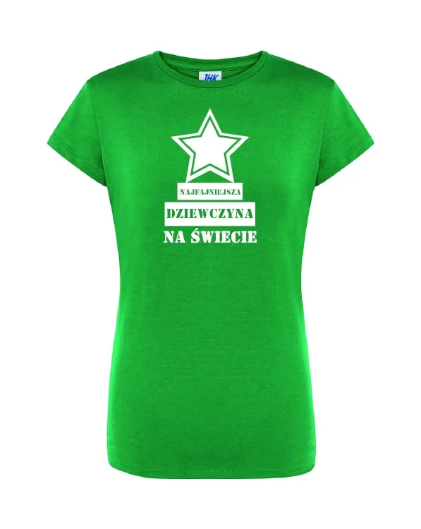 t-shirt-damski-najfajniejsza-dziewczyna-10-kolorow