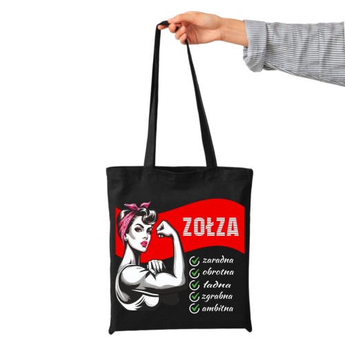 baweniana-torba-czarna-z-nadrukiem-zoza-idealny-pr