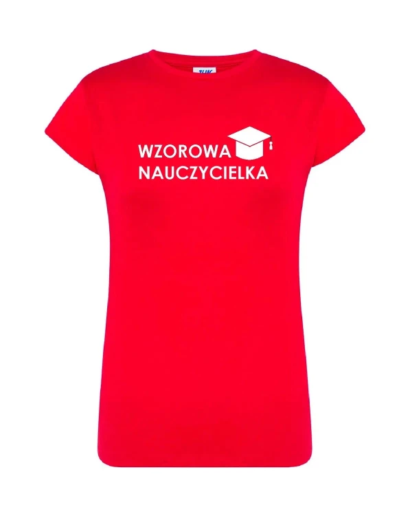 t-shirt-damski-wzorowa-nauczycielka