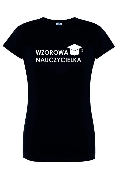 t-shirt-damski-wzorowa-nauczycielka
