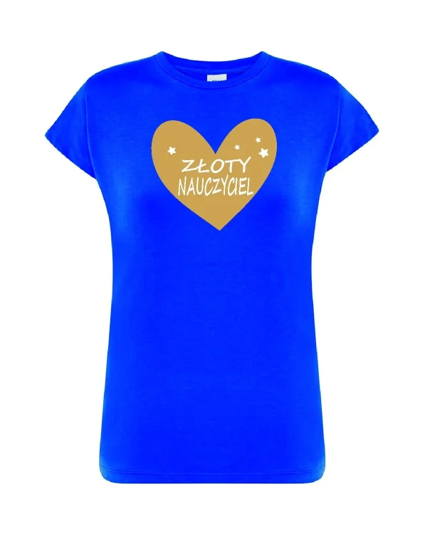 t-shirt-damski-zoty-nauczyciel