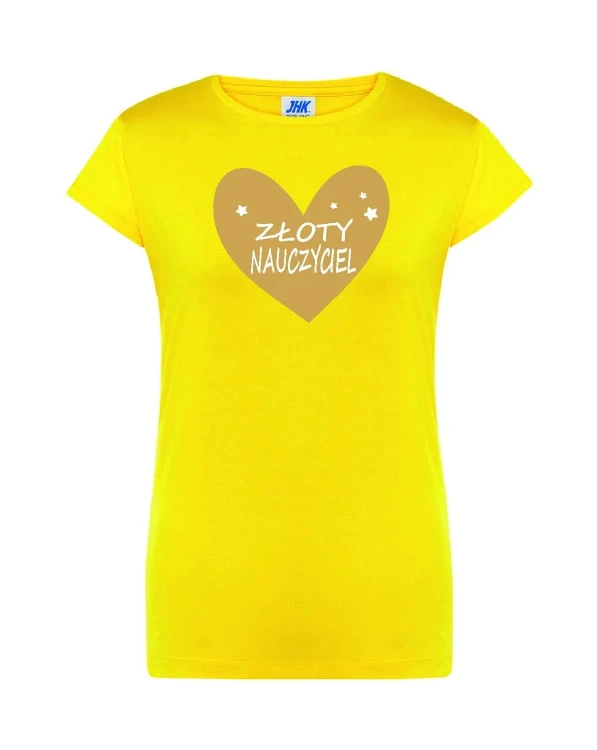 t-shirt-damski-zoty-nauczyciel