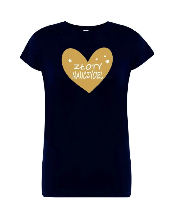 t-shirt-damski-zoty-nauczyciel