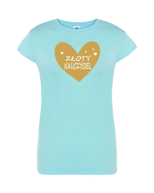 t-shirt-damski-zoty-nauczyciel