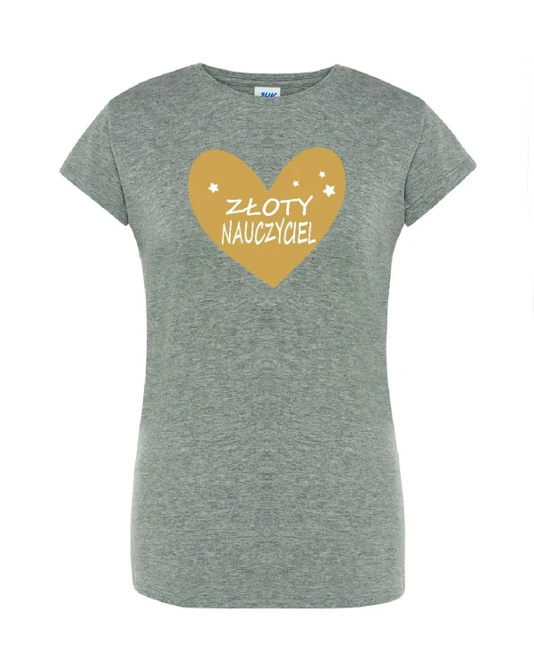 t-shirt-damski-zoty-nauczyciel