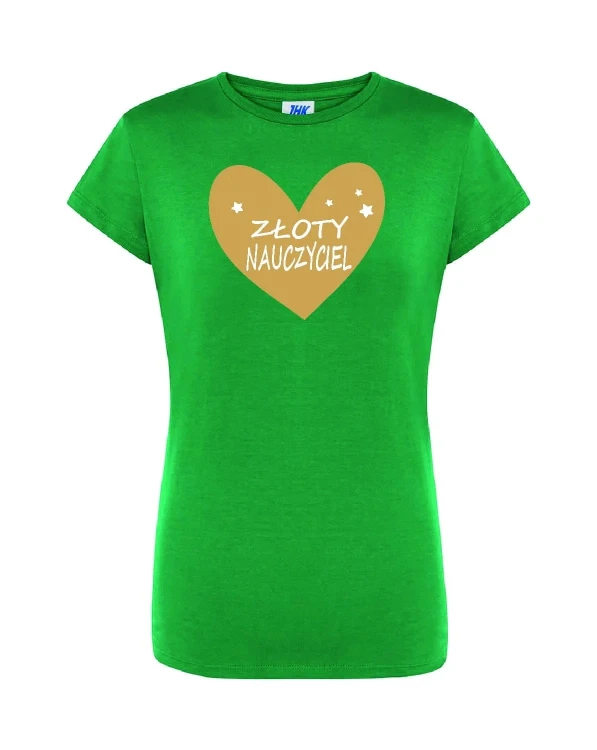 t-shirt-damski-zoty-nauczyciel