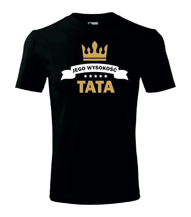 t-shirt-meski-jego-wysokosc-tata-10-kolorow-do-wyb