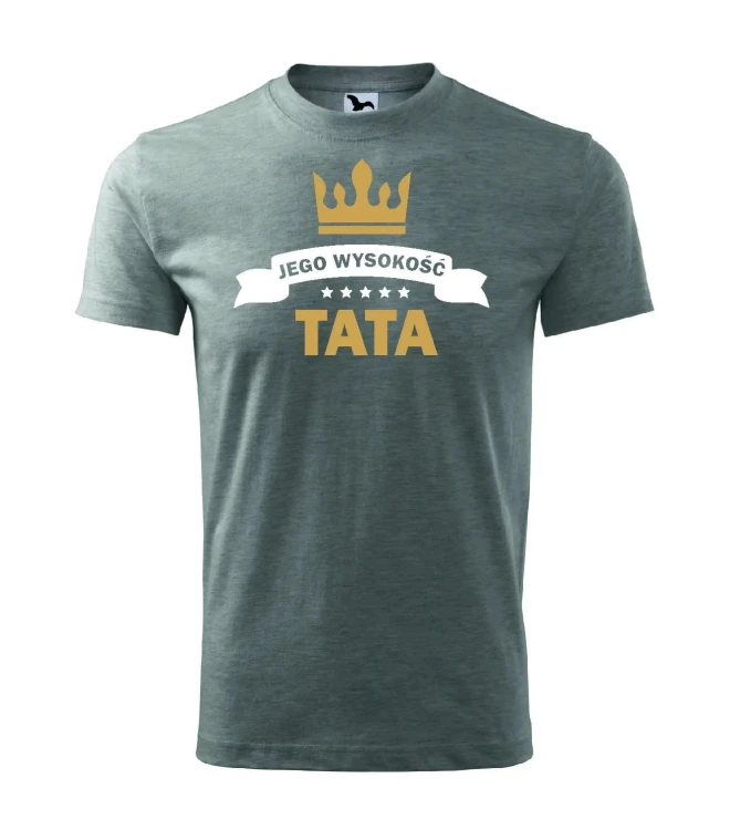 t-shirt-meski-jego-wysokosc-tata-10-kolorow-do-wyb