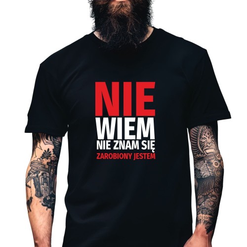 koszulka-meska-modziezowa-t-shirt-nie-wiem-nie-zna