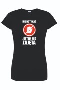 t-shirt-damski-czarny-jestem-juz-zajeta-roz-s