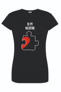 t-shirt-damski-czarny-be-my-valentine-roz-s
