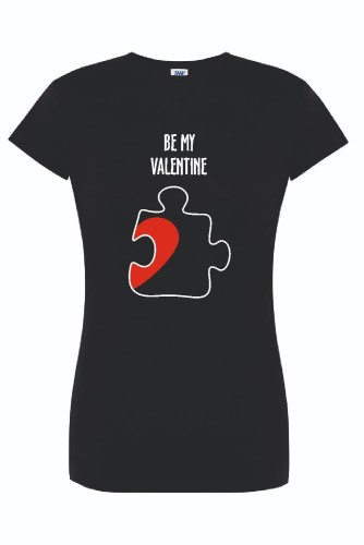 t-shirt-damski-czarny-be-my-valentine-roz-s