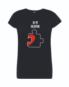 t-shirt-damski-granatowy-be-my-valentine-roz-s