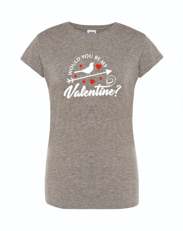 t-shirt-damski-szary-be-my-valentine-roz-s