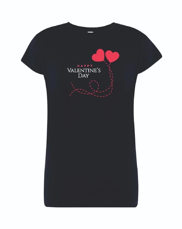 t-shirt-damski-granatowy-happy-valentine-roz-s