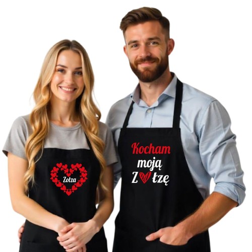 fartuszek-kuchenny-czarny-z-nadrukiem-na-walentynk