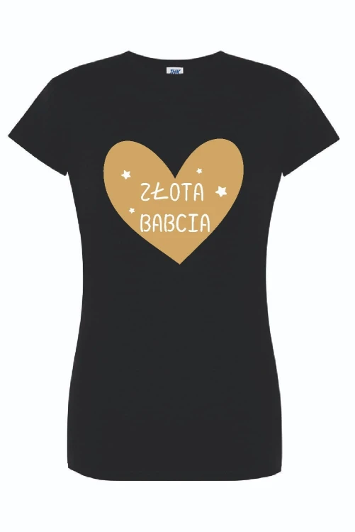 t-shirt-damski-czarny-zota-babcia-roz-s