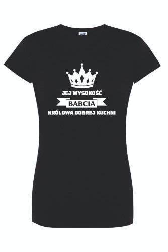 t-shirt-damski-czarny-jej-wysokosc-babcia-roz-s