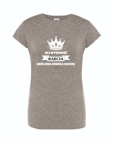 t-shirt-damski-szary-jej-wysokosc-babcia-roz-s