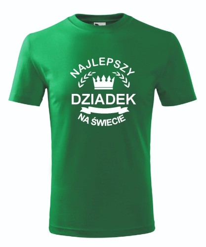 t-shirt-meski-zielony-najlepszy-dziadek-na-swiecie