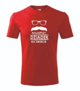 t-shirt-meski-czerwony-najlepszy-dziadek-na-swieci